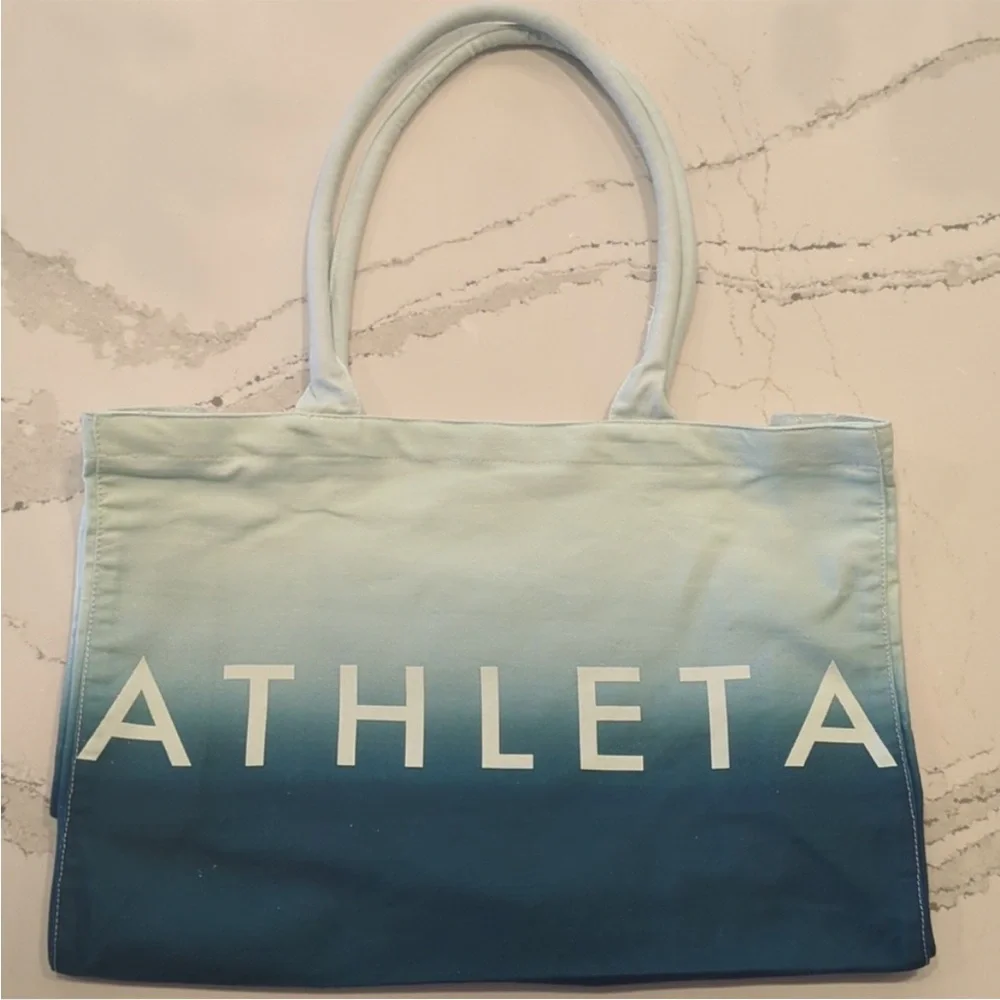 Athleta Tote (NWOT) in Ocean Blue Ombré